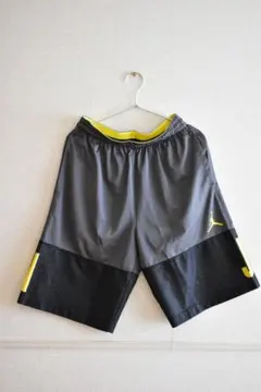 JORDAN バスケットボールパンツ グレー/ブラック