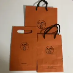 ✨HERMES ✨オレンジショップ袋 20枚セット HERMES オレンジショップ袋 2点セット - メルカリ