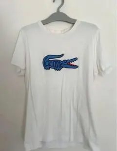 LACOSTE ホワイト ロゴ Tシャツ US Sのサムネイル