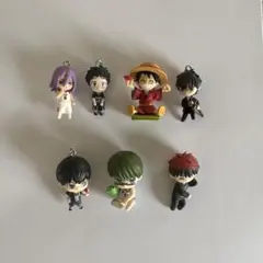 【人気アニメ】フィギュア・チャーム 7点まとめ売り（ワンピース/ハイキューなど)