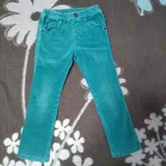 JUNK STORE ターコイズ コーデュロイパンツ 110cm