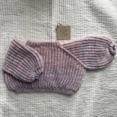 Silmu Knitting Aava sweater パープル3-4y