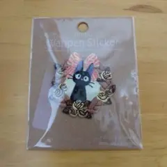 Ghibli 黒猫 ジジ　ワッペンステッカー