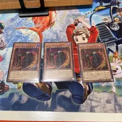 遊戯王　陽炎殿の君主　シークレット　3枚