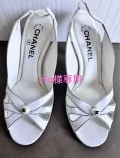 CHANEL ホワイトヒールのサムネイル