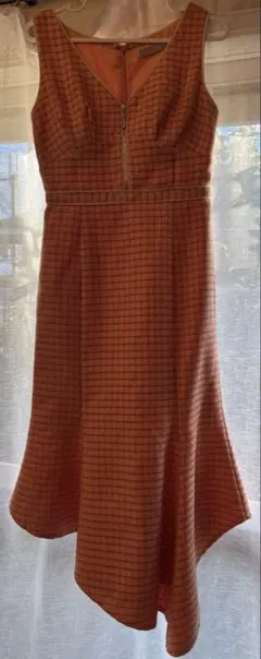 DEA by ROBE de FLEURSチェック柄 Aラインドレス Mサイズ