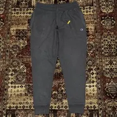 00s champion リバースウィーブ スウェットパンツ 炭黒 L 美品