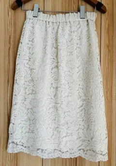 【匿名配送】ROPÉ PICNIC レーススカート　リバーシブル　Mサイズ