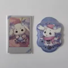 ルンルン にじさんじ ウィンターデート チェキ風カード・特典クリアステッカー