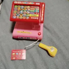 ピンク　ぺんちゃんおしゃべりタッチパネルレジスター　おままごと　幼児　知育玩具