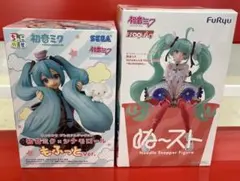 初音ミク ぬーどるストッパー 初音ミク×シナモロール ちょこのせ 2点