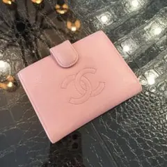 2026年最新】chanel 財布 二つ折り ピンクの人気アイテム - メルカリ