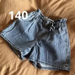 GU 140 デニムショートパンツ
