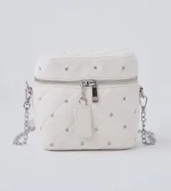 NICE CLAUP キルティング バニティバッグ