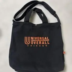 UNIVERSAL OVERALL ブラックトートバッグ