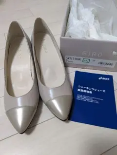 【新品未使用】ASICS GIRO ハイヒールパンプス 24.5cm 2E
