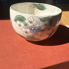 赤雲窯 京焼 茶碗 紫陽花 茶道具 - メルカリ 赤雲窯京焼茶碗紫陽花茶道具