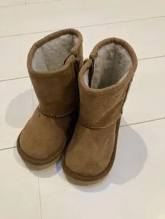 ampersand ブラウン スエード ブーツ