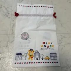 ミキハウス ショップ袋 ラッピング袋 約42.5cm×約27cm マチあり