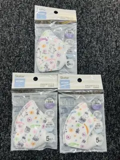 5枚入りｘ３セット ムーミン 2～3歳 スケーター マスク 子供用