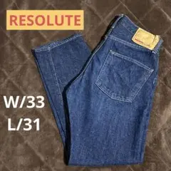 RESOLUTE リゾルト 710 W33/L31 メンズ ストレートジーンズ