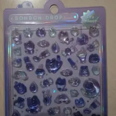 ボンボンドロップシール　　BONBON DROP シール 猫 星 デザイン