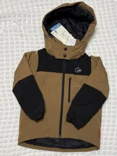 防寒 中綿 ジャケット コート 120 新品 撥水 防風 上着 定価4070円