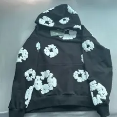 デニムティアーズパーカーSサイズ黒