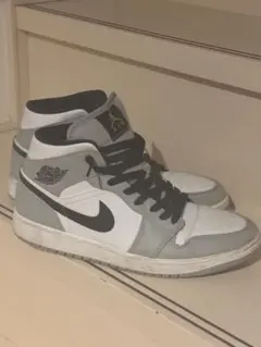 Nike Air Jordan 1 ホワイト/グレー/ブラック US9.5