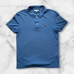 LACOSTE ポロシャツ LOOSE FIT ブルー FR4 US M - メルカリ