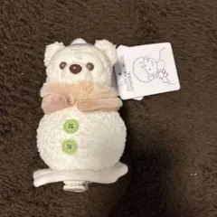 ディズニーシー　ダッフィー　シークレットオブスノーウィーデイ　肩のせぬいぐるみ