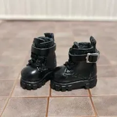 オビツ11 アウトドア ブーツ 黒 靴 ねんどろいど どーる ブライス 1/12