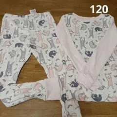 カークランドシグニチャー　長袖パジャマ上下　7歳　キッズ　120 女の子　男の子
