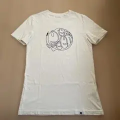 美品【PrettyGreen】オフホワイト Tシャツ ロゴプリント　S サイズ