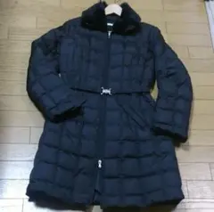 PENNY JULE】美品⭐︎ダウンロングコート ラビットファー ブラック 