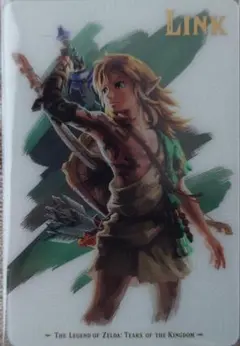 ゼルダの伝説　ティアーズオブザキングダム　ウエハース　No.1 リンク