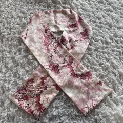 着物リメイク ストール ショール 振袖 ピンク 春にぴったり！