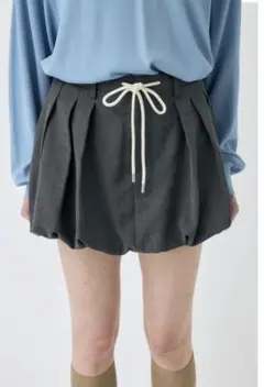 MOUSSYバルーンスカート ミニ丈のサムネイル