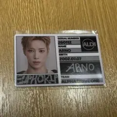 ALD1 euphoria idカード トレカ　アルノ　ジアハオ