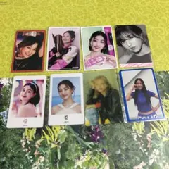 ③ TWICE ジヒョ クリアトレカ　フォトカードトレカ　レンチキュラー