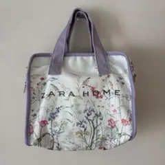 ZARA HOME ザラホーム 花柄トートバッグ ポーチ