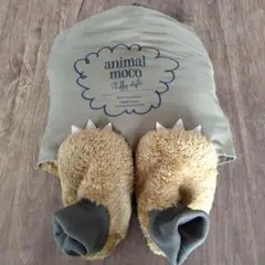 animal moco フリースポンチョ ブラウン