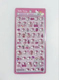正規品 ボンボンドロップシール ミニ ハローキティ ピンク