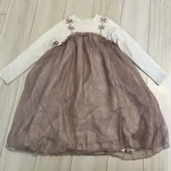 プティマイン＊チュール ワンピース 長袖