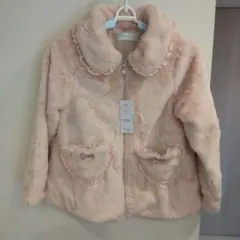 新品未使用 キャサリンコテージ ファー ジャケット 140 ピンク