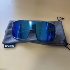 uvex スポーツサングラス ブルーミラーレンズのサムネイル
