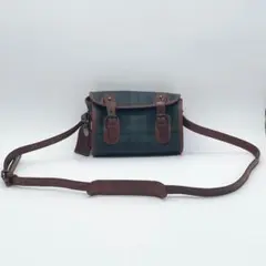ポロラルフローレン　ショルダーバッグ　ミニドラム　レザー　PVC ゴールド金具のサムネイル