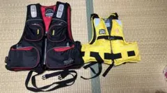 ライフジャケット　大人向け×1 子供向け×1 アウトドア　2着セット
