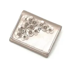 Y605-627　ANTEPRIMA アンテプリマ 三つ折財布 フラワーモチーフのサムネイル