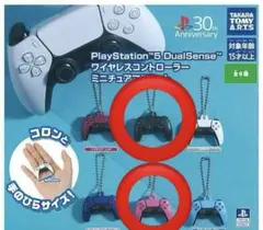 ガチャガチャ　プレステ5 DualSワイヤレスコントローラーミニチュアマスコット